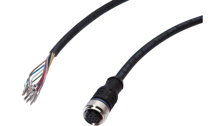 Kabel połączeniowy, 20m, M12 żeński (gniazdo) 12pin prosty, Końcówka wolna, 12x0,14mm², VKB00C25