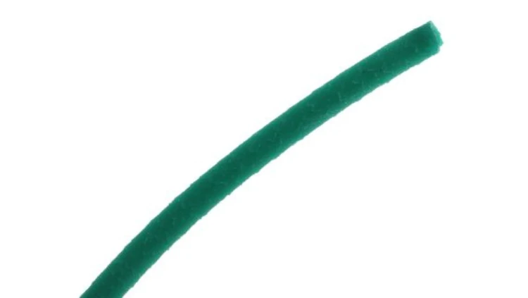 Zaokrąglony pas poliuretanowy, Zielony, śr.: 3mm, dł. 5m, obc.: 1.9kg