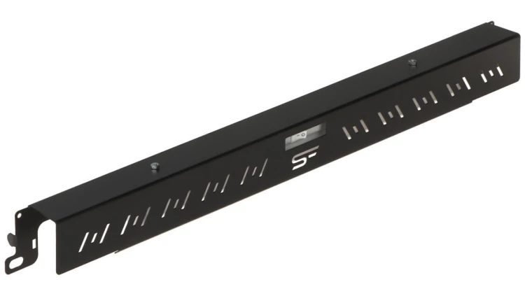 Panel oświetleniowy do szaf RACK 19cali P-RLF19-1U-B