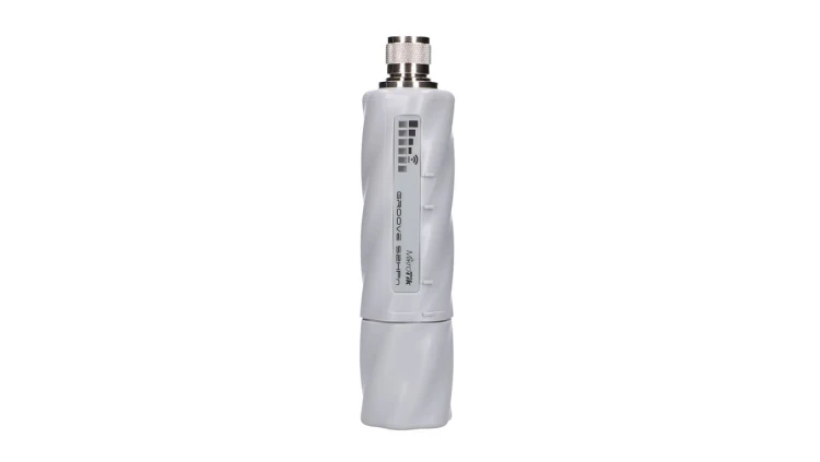 Urządzenie klienckie RBGroove52HPn, 2,4GHz, 5GHz, 1x RJ45 100Mb/s MikroTik Groove 52