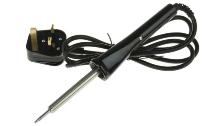 Lutownica elektryczna, 25W, wtyczka UK, RS PRO