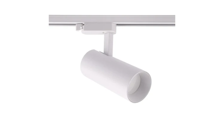 Nowoczesny reflektorek 1 obwodowy szynowy ICE biały LP-732/1R 3W Light Prestige