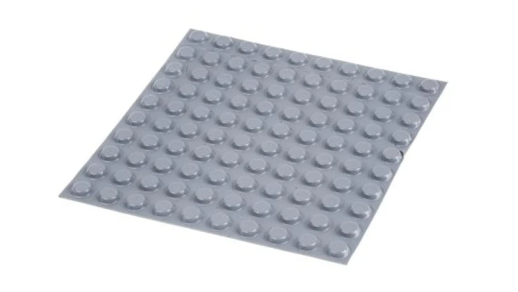 Nóżki antywibracyjne, 12.7mm, Okrągła