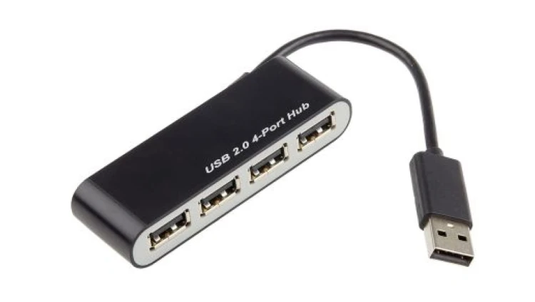 Hub USB USB 2.0 4 Magistrala USB USB A, RS PRO