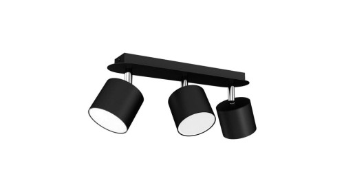 Lampa sufitowa DIXIE BLACK 3xGX53 MLP7601 Milagro
