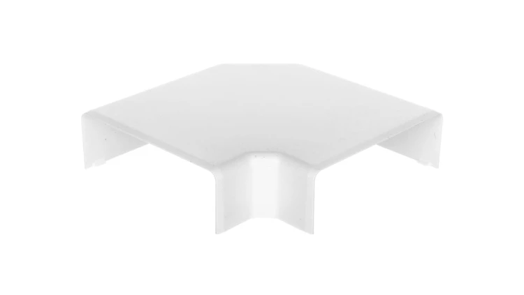 Pokrywa kątowa EKD 120x40mm biała 8583