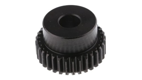 Koło zębate walcowe, moduł: 1, l.zębów: 32, śr. piasty: 26mm, śr. otworu: 10mm, Stal