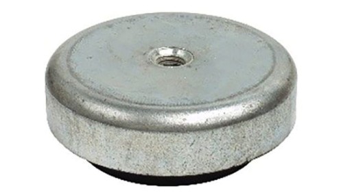 Regulowane nóżki, fi 150mm, M16, 40 - 52, 1000kg 70Shore A, RS PRO