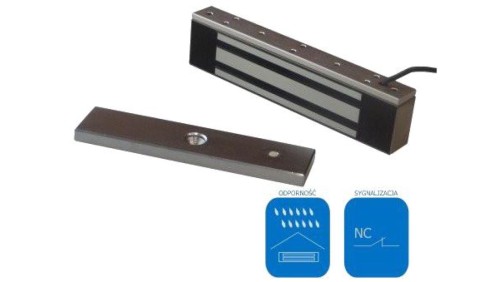 Zwora elektromagnetyczna SCOT EL-1200WS zew.