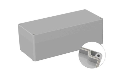 Obudowa ogólnego użytku ekranowana Szary IP66 Silikon, 150 x 340 x 120mm, RS PRO 5U3
