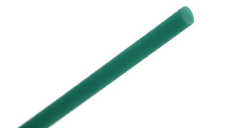 Zaokrąglony pas poliuretanowy, Zielony, śr.: 3mm, dł. 30m, obc.: 1.9kg