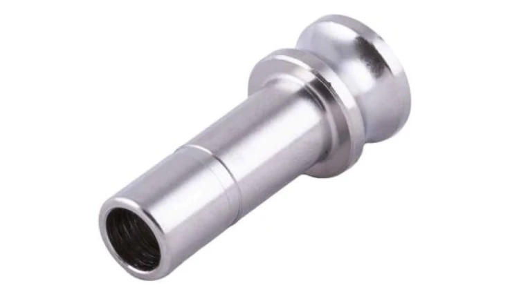 Zaślepka, seria: 57610, do użytku z: Adaptery pneumatyczne i mocowania , rozmiar rury: 8mm, Mosiądz niklowany, M8