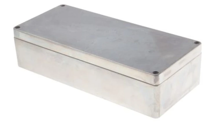 Obudowa Srebrny IP66 Neopren, 360 x 160 x 90mm, RS PRO