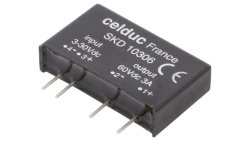 SKD10306 Przekaźnik półprzewodnikowy Uster: 3...30VDC 3A 2...60VDC