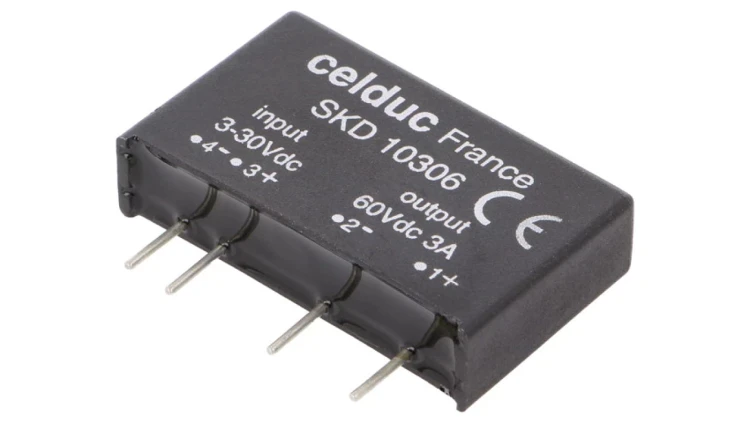 SKD10306 Przekaźnik półprzewodnikowy Uster: 3...30VDC 3A 2...60VDC
