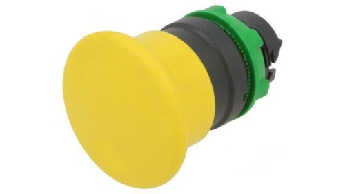 ZB5AC5 Przełącznik przyciskany 22mm Poz.stab 1 żółty IP66