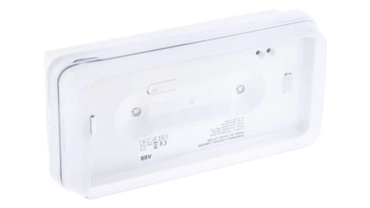 Oświetlenie awaryjne IP65 Przegroda czołowa 2 x 0,5 W LED