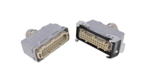 Złącze HDC męski + żeński C146 24-PIN 24+PE rozmiar E24 C146 10E024 921 1