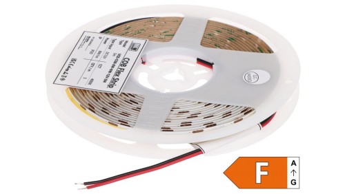 Taśma LED-COB-12V/8W-NW/5M - 4000K