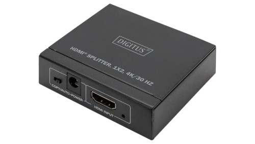 Rozgałęźnik HDCP 1.4,HDMI 1.4 czarny Wyj HDMI gniazdo x2 DS-45340
