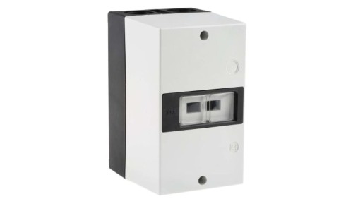 Obudowa DIN, 95.5 x 80 x 135mm, kolor: Biały, IP41, IP55, RS PRO