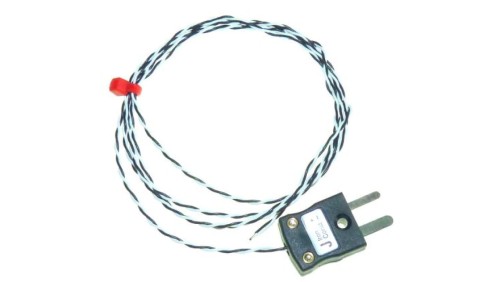 Termopara typ J do +250C kabel 5m, Teflon PFA EN 60584-3:2008, IEC 584-3