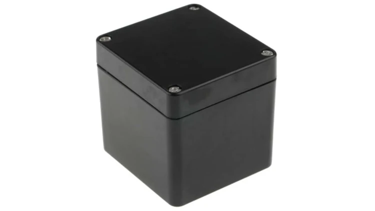Obudowa Czarny IP68 Silikon, 80 x 75 x 75mm, RS PRO