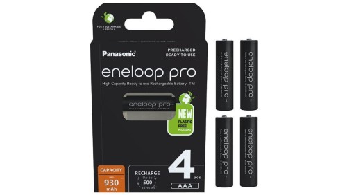 Akumulator NiMH R03 / AAA 930mAh 1,2V Eneloop PRO BK-4HCDE/4BE (4 szt.)