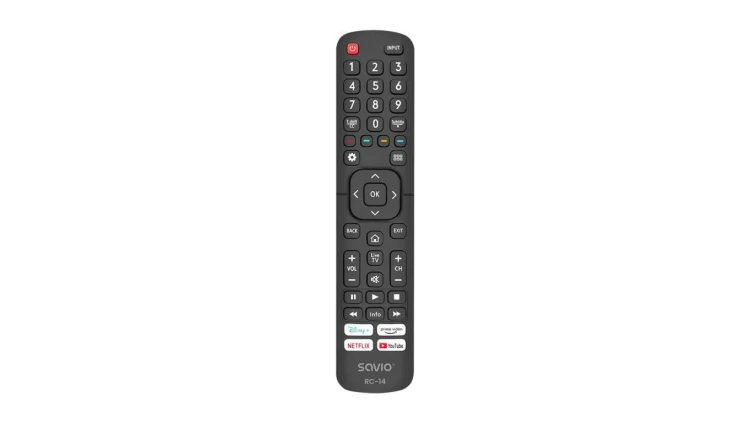 SAVIO Pilot uniwersalny/zamiennik do TV HISENSE - SMART TV RC-14