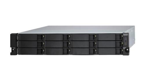 QNAP TL-R1200S-RP 12-zatokowa jednostka rozszerzająca QNAP/PC, zestaw z kartą i przewodami, RACK