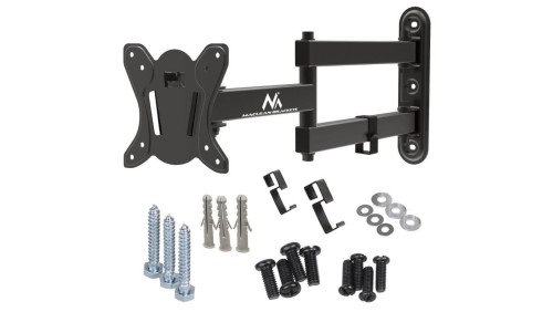 Uchwyt do telewizora lub monitora Maclean, max. VESA 100x100, 13-32, 30kg, czarny, MC-417
