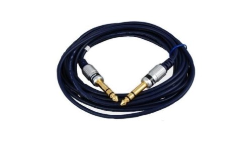 VITALCO MK61 Kabel instrumentalny Audio Jack 6,3mm Stereo (wtyk / wtyk) 5m