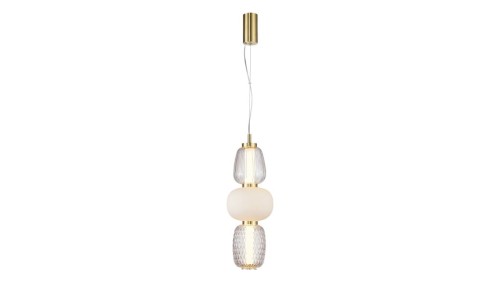 Lampa wisząca CARO GOLD 28W LED ML0363 Milagro