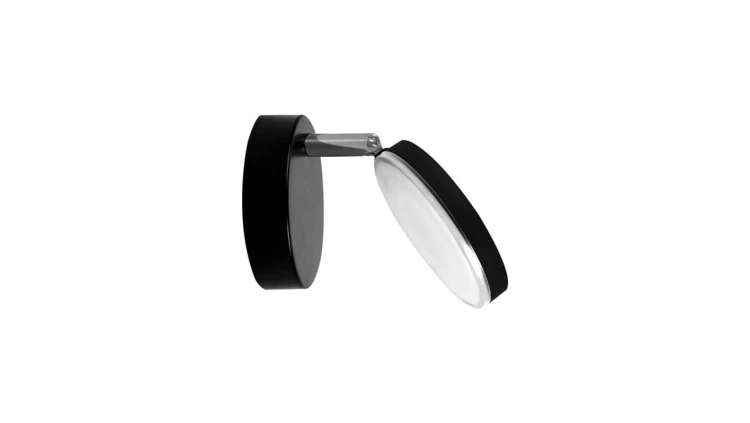 Kinkiet Reflektor OPRAWA ŚCIENNA LED GOLDLUX (Polux) CAPRI 5W CZARNY 3000K
