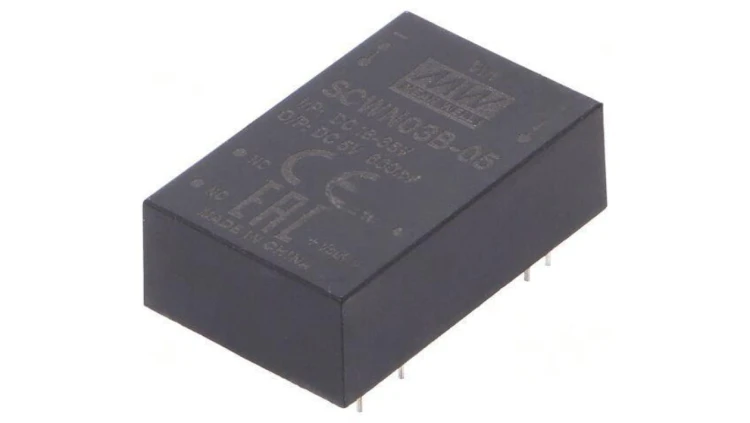 Przetwornica DC/DC 3W 18-36VDC 5VDC Iwyj 600mA SCWN03B-05
