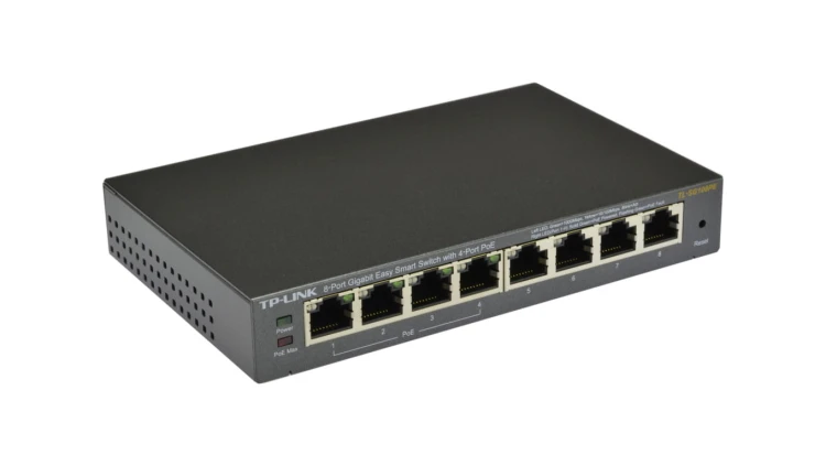 Switch TP-LINK TL-SG108PE (8x 10/100/1000Mbps)