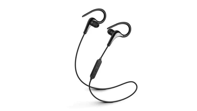 Słuchawki bezprzewodowe, z mikrofonem, ze słuchawkami SAVIO WE-03 (dokanałowe, sportowe bezprzewodowe, Bluetooth z wbudowanym mi