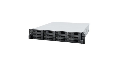 Synology RS2423+ 12-zatokowy serwer NAS, AMD Ryzen, 8GB RAM, 2x 1GbE, 1x 10GbE RJ-45, RACK 2U