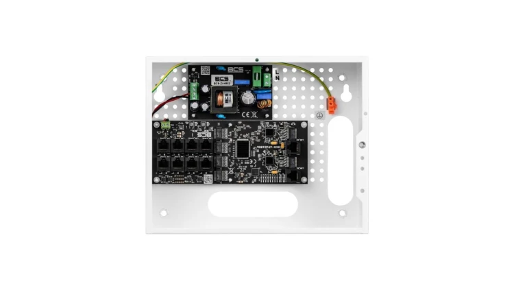Zestaw do zasilania kamer IP do 8 odbiorników PoE (w obudowie BCS-E) BCS-IP8Gb/E-S/E