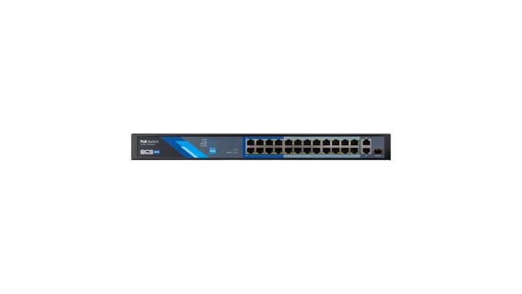 Switch PoE 24-portowy 100Mbps + 1xSFP BCS-B-SP2402G-1SFP