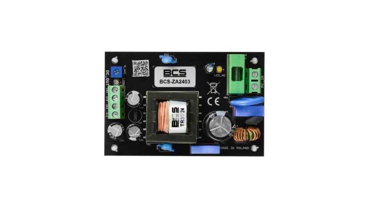 Zasilacz sieciowy 24V DC 3A 72W BCS-ZA2403