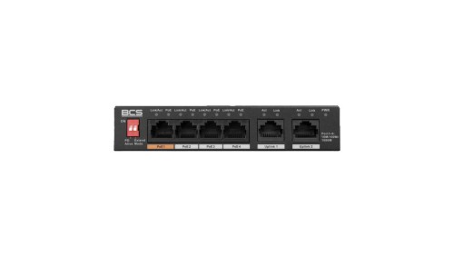 Switch PoE 4-portowy 1Gbps BCS-L-SP04G02G(2)