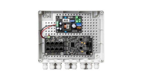 Zestaw do zasilania kamer IP do 9 odbiorników PoE (w obudowie BCS-L) BCS-IP8Gb/Z/E-S