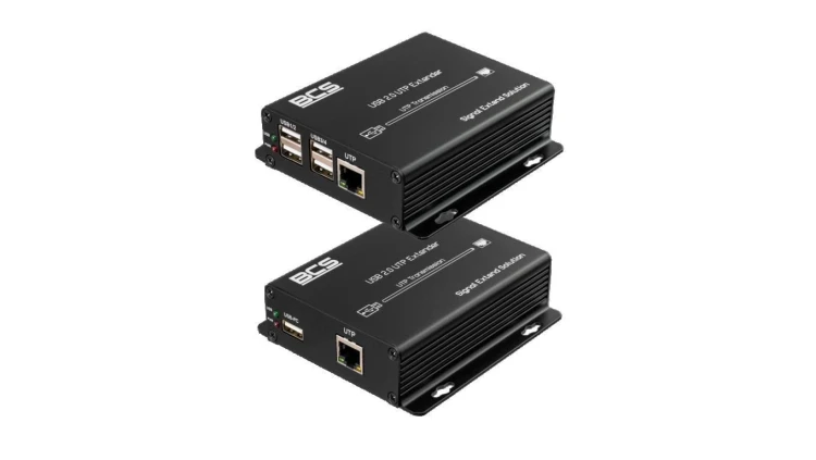 Extender sygnału USB przez skrętkę UTP kat.5e/6 BCS-UTP-4USB-SET(2)