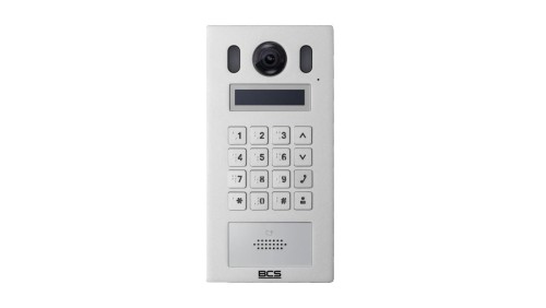 Panel wideodomofonu zewnętrzny wielorodzinny TCP/IP/SIP BCS-PAN9211S-S
