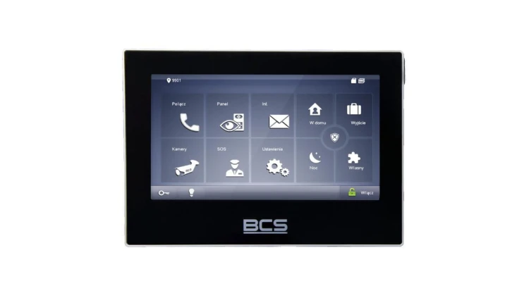 Wideomonitor głośnomówiący IP BCS-MON7700B-S