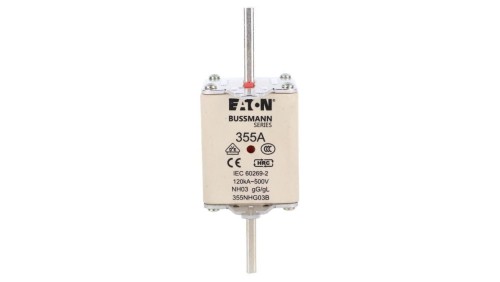Wkładka bezpiecznikowa NH3 355A gL/gG 500V 355NHG03B