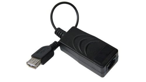 Przedłużacz USB wykorzystujący skrętkę BCS-UTP-USB (SET)