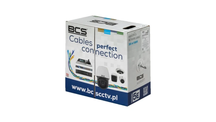 Kabel teleinformatyczny BCS-U/UTP-CAT5E-LSOH /305m/