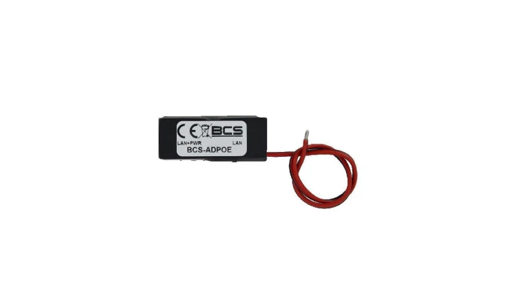 Adapter do zasilania PoE wideodomofonów IP poprzez LAN BCS-ADPOE